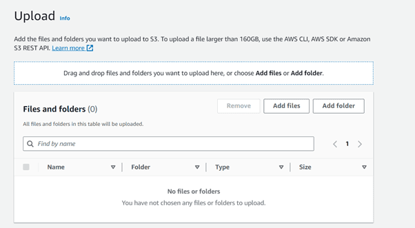 Figure 6: File Select option